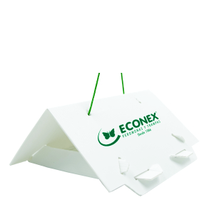 ECONEX TRIANGULAIRE BLANC PLIABLE SANS LAMES